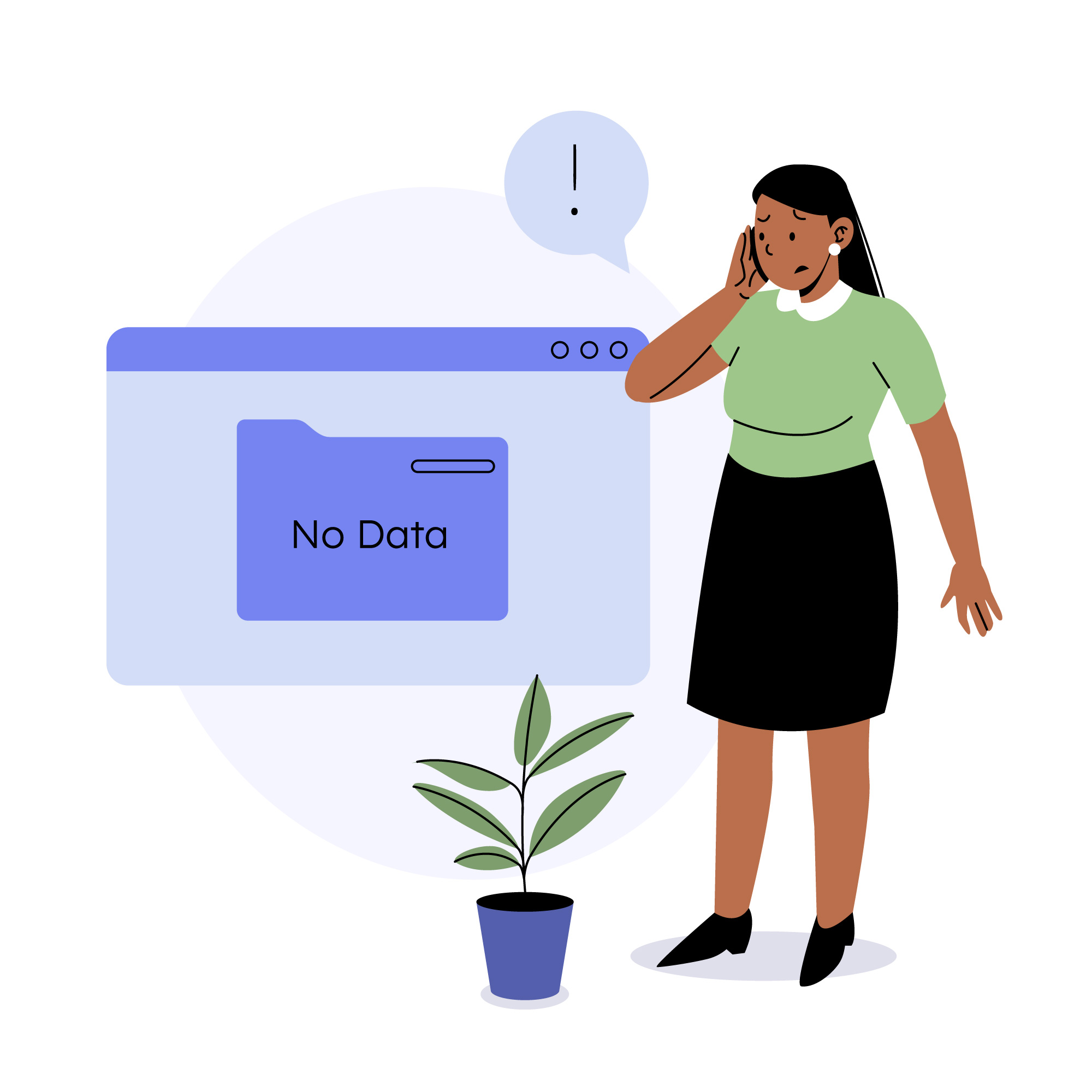 No data